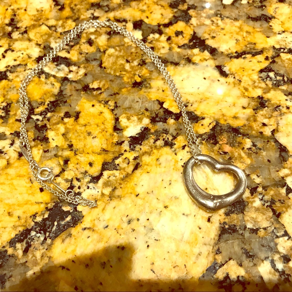Tiffany & Co. Sterling Silver Heart Necklace